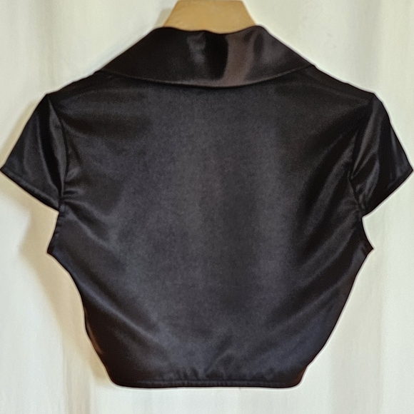 🇨🇦 Le Chateau Bolero Shrug Crop Top - Picture 9 of 16
